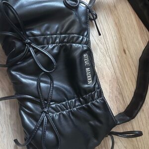 Steve Madden Elegant Black Shoulder Bag